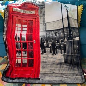 Velour blanket from England